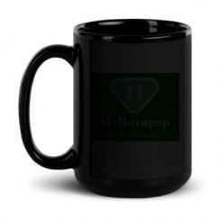 15oz Black Glossy Mug