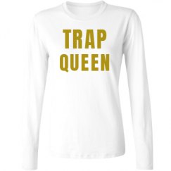 Ladies Relaxed Fit Basic Long Sleeve Tee