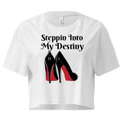 Ladies Festival Cali Crop Top Tee