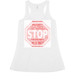 Ladies Flowy Racerback Tank