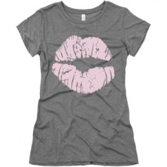Ladies Slim Fit Super Soft Triblend Tee