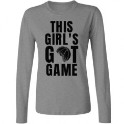 Ladies Relaxed Fit Basic Long Sleeve Tee