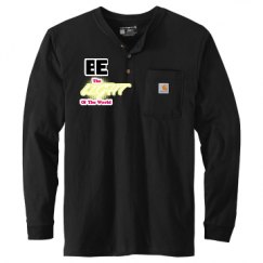 Unisex Carhartt Long Sleeve Henley Tee 