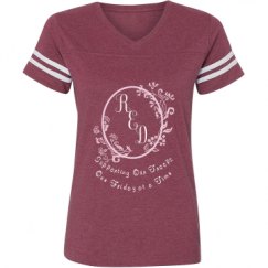 Ladies Relaxed Fit Vintage Sports Tee