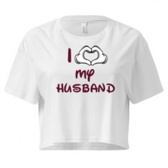 Ladies Festival Cali Crop Top Tee