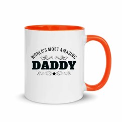 11oz Ceramic Mug with Color Inside