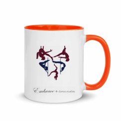 11oz Ceramic Mug with Color Inside