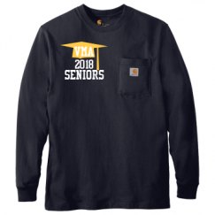 Unisex Carhartt Pocket Long Sleeve Tee