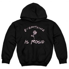 Everything Is Rosie Hoodie in Black