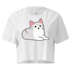 Ladies Festival Cali Crop Top Tee