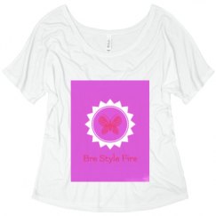 Ladies Flowy Slouchy Tee