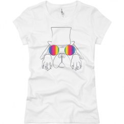 Ladies Slim Fit Basic Promo Jersey Tee