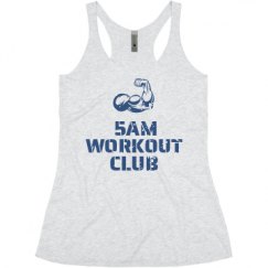 Ladies Slim Fit Super Soft Racerback Triblend Tank