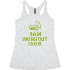 Ladies Slim Fit Super Soft Racerback Triblend Tank