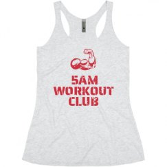 Ladies Slim Fit Super Soft Racerback Triblend Tank