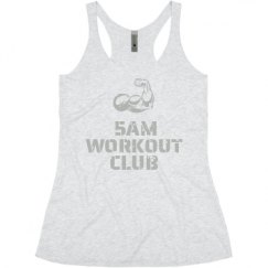 Ladies Slim Fit Super Soft Racerback Triblend Tank