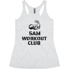 Ladies Slim Fit Super Soft Racerback Triblend Tank