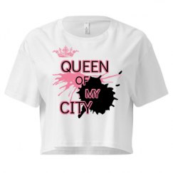 Ladies Festival Cali Crop Top Tee