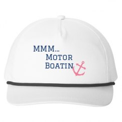 Snapback Five-Panel Rope Hat