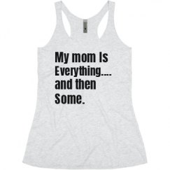 Ladies Slim Fit Super Soft Racerback Triblend Tank