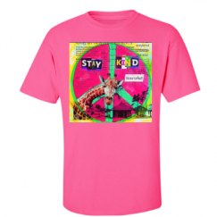 Unisex Ultra Cotton Safety Neon Crewneck Tee