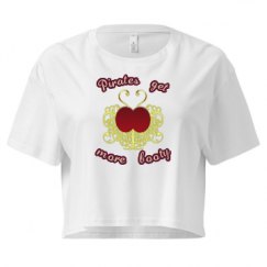 Ladies Festival Cali Crop Top Tee