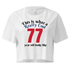 Ladies Festival Cali Crop Top Tee