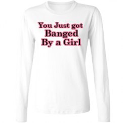 Ladies Relaxed Fit Basic Long Sleeve Tee