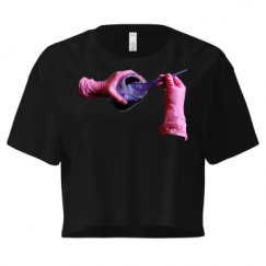 Ladies Festival Cali Crop Top Tee