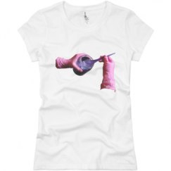 Ladies Slim Fit Basic Promo Jersey Tee