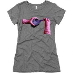 Ladies Slim Fit Super Soft Triblend Tee