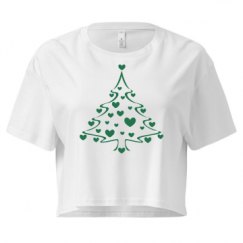 Ladies Festival Cali Crop Top Tee