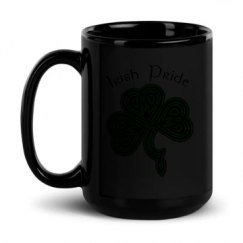 15oz Black Glossy Mug