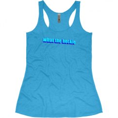 Ladies Slim Fit Super Soft Racerback Triblend Tank