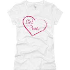 Ladies Slim Fit Basic Promo Jersey Tee