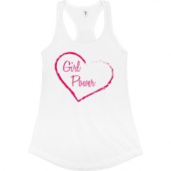 Ladies Slim Fit Racerback Tank Top