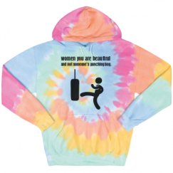 Unisex Tie-Dye Fleece Hoodie