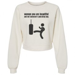 Women's Raglan Pullover Fleece