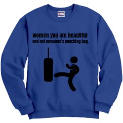 Unisex Film and Foil Crewneck Sweatshirt