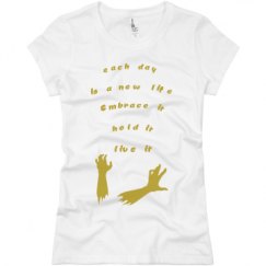 Ladies Slim Fit Basic Promo Jersey Tee