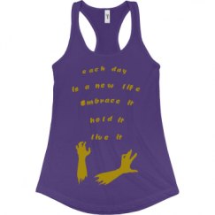 Ladies Slim Fit Racerback Tank Top