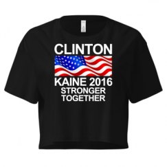 Ladies Festival Cali Crop Top Tee