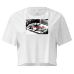 Ladies Festival Cali Crop Top Tee