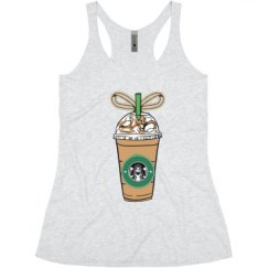 Ladies Slim Fit Super Soft Racerback Triblend Tank