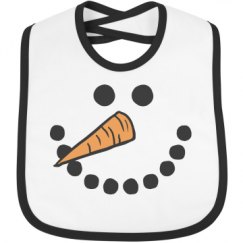 Infant Contrast Trim Bib