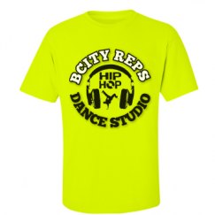 Unisex Ultra Cotton Safety Neon Crewneck Tee