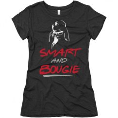 Ladies Slim Fit Super Soft Triblend Tee