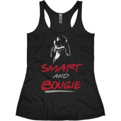 Ladies Slim Fit Super Soft Racerback Triblend Tank