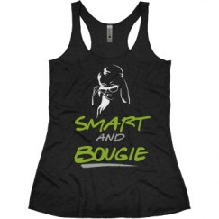 Ladies Slim Fit Super Soft Racerback Triblend Tank