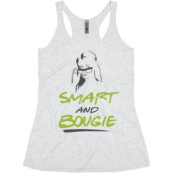 Ladies Slim Fit Super Soft Racerback Triblend Tank